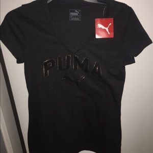 V Cut Puma shirt